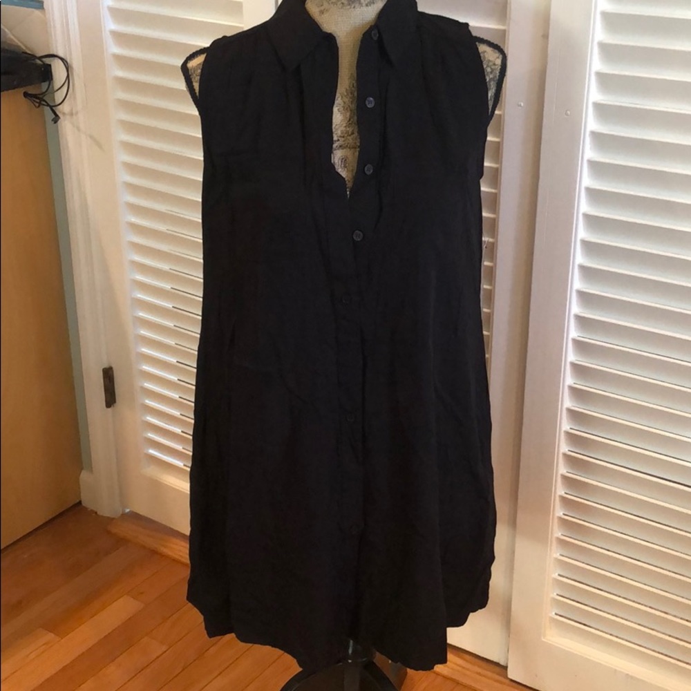 Lulus black shirt dress